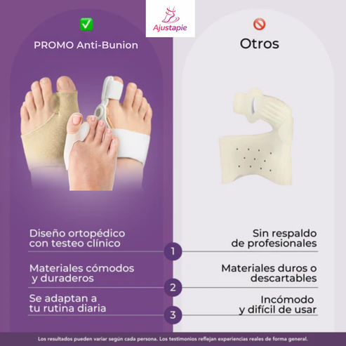 PROMO ANTI BUNION ORTOPEDICO